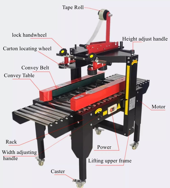 carton tape seal machine